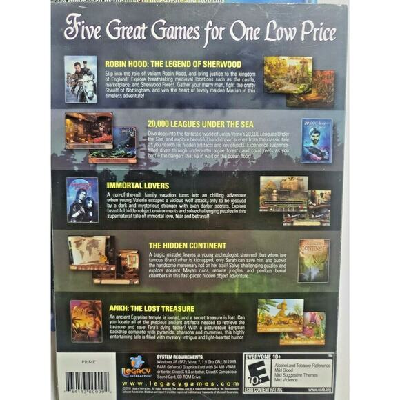 Y2k Lot 39 Hidden Object Mysteries Mystery Adventure Game PC Games CD Computer - Picture 8 of 9